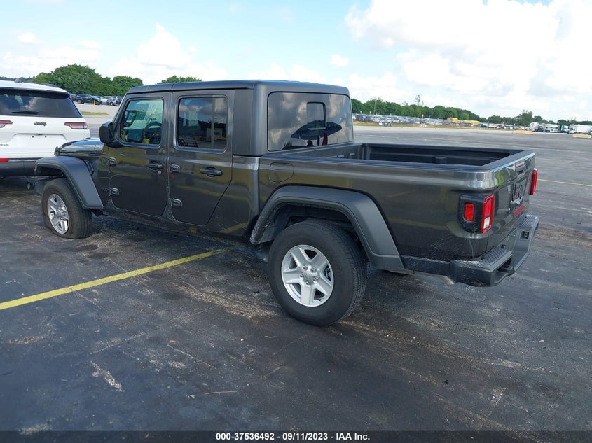 VIN 1C6HJTAG7PL514599 2023 JEEP GLADIATOR SPORT S