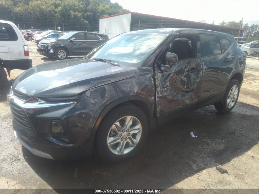 VIN 3GNKBHRS7MS580343 2021 CHEVROLET BLAZER LT