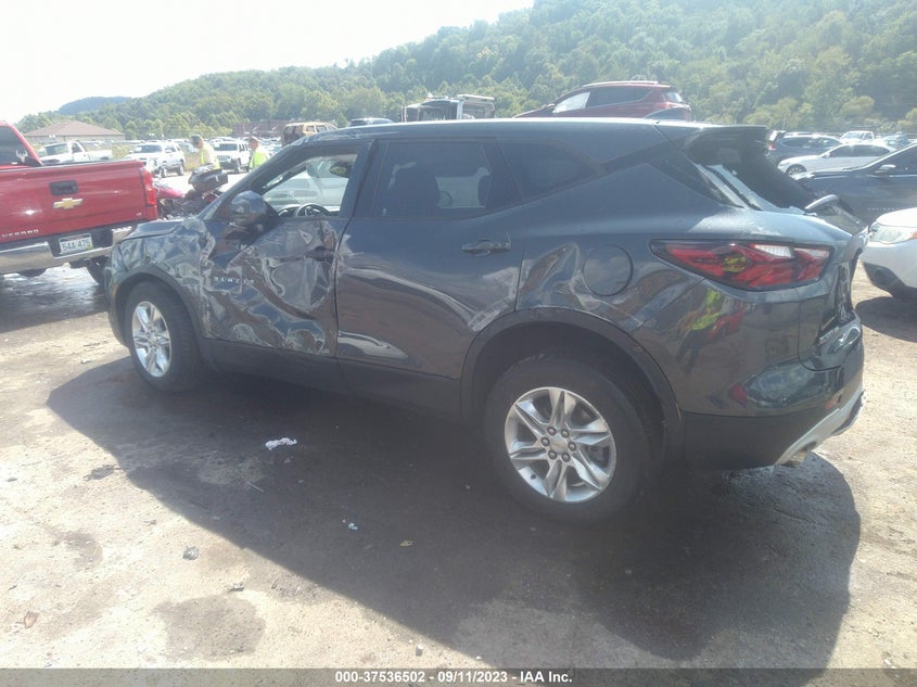 VIN 3GNKBHRS7MS580343 2021 CHEVROLET BLAZER LT