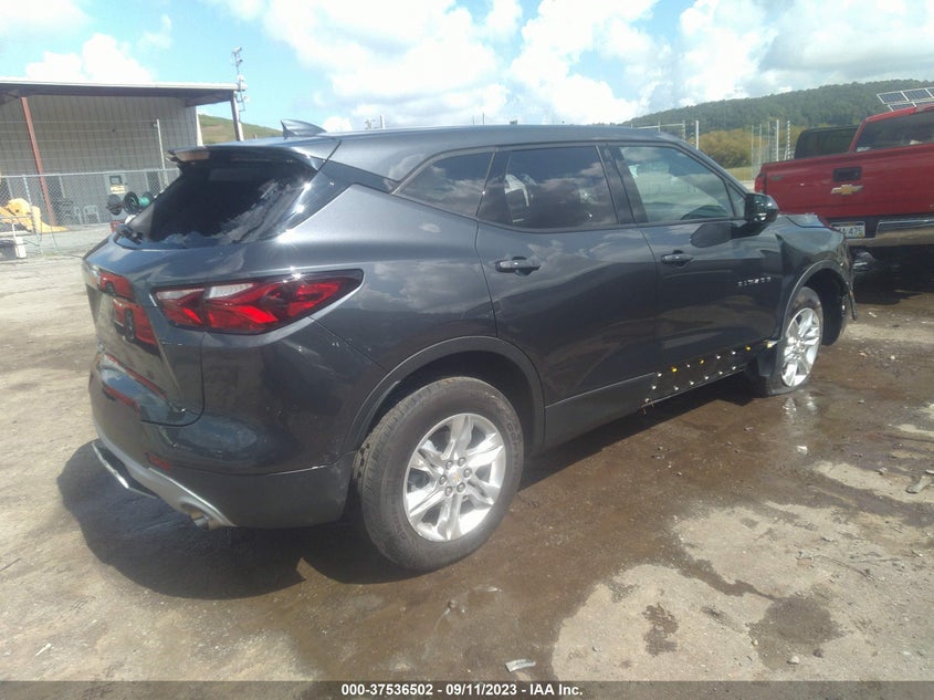 VIN 3GNKBHRS7MS580343 2021 CHEVROLET BLAZER LT