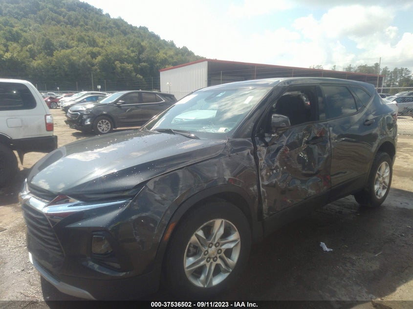 VIN 3GNKBHRS7MS580343 2021 CHEVROLET BLAZER LT