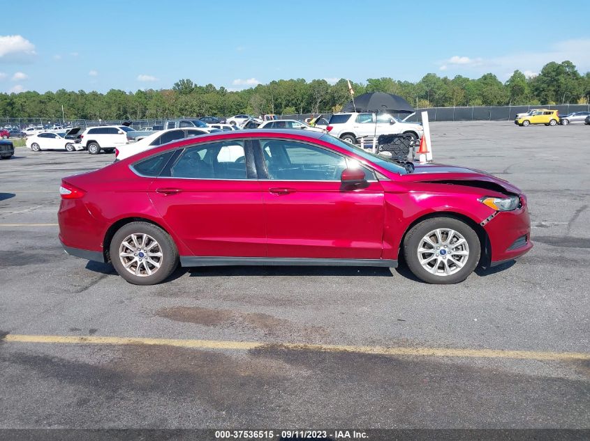 2015 FORD FUSION S - 3FA6P0G74FR218854