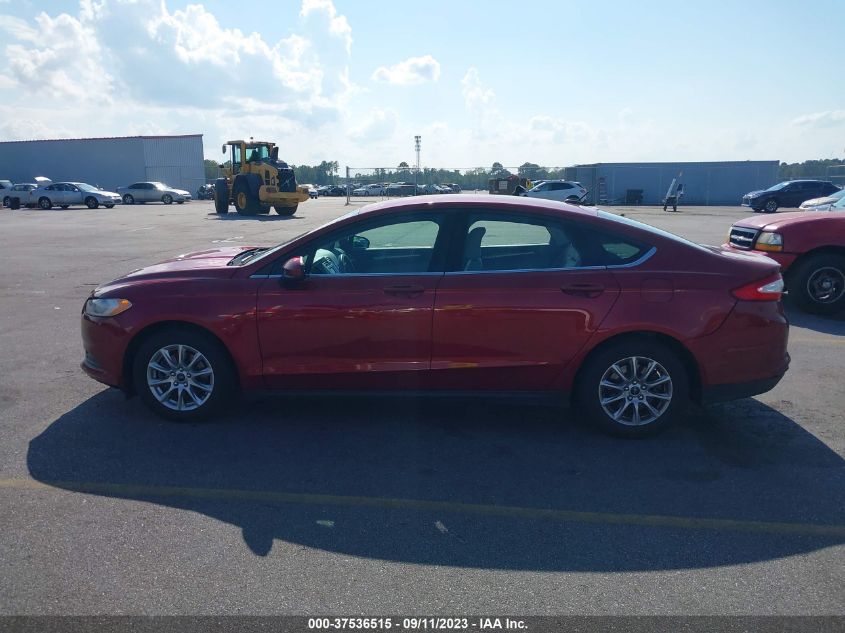 2015 FORD FUSION S - 3FA6P0G74FR218854