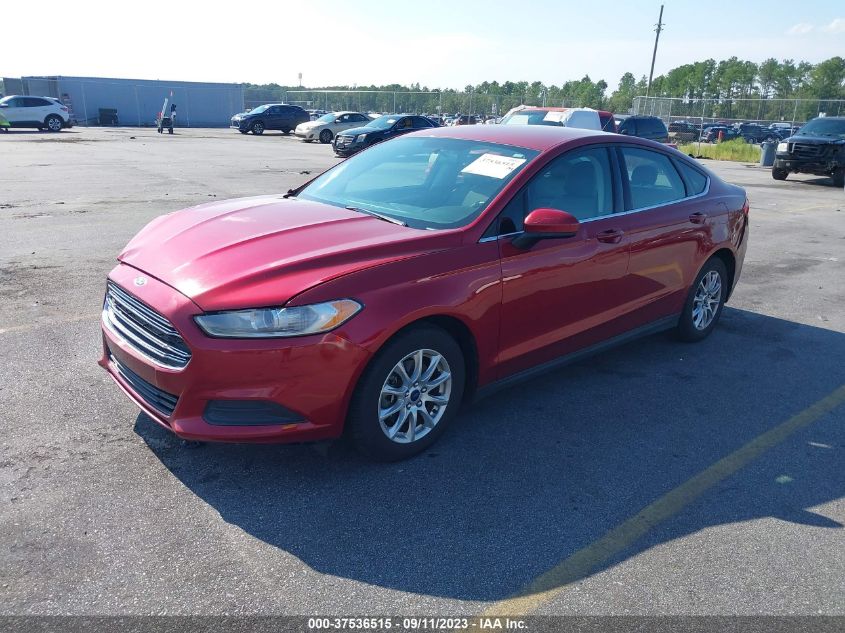 2015 FORD FUSION S - 3FA6P0G74FR218854