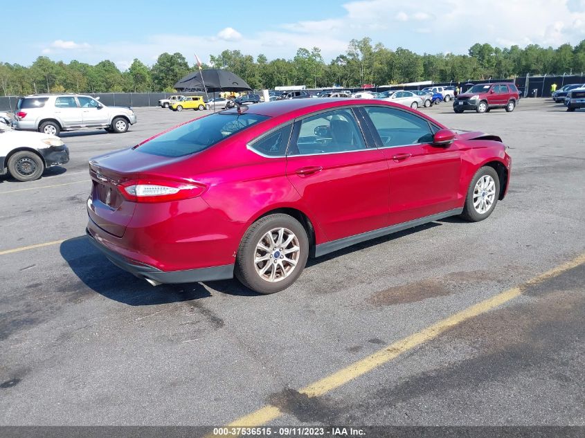 2015 FORD FUSION S - 3FA6P0G74FR218854