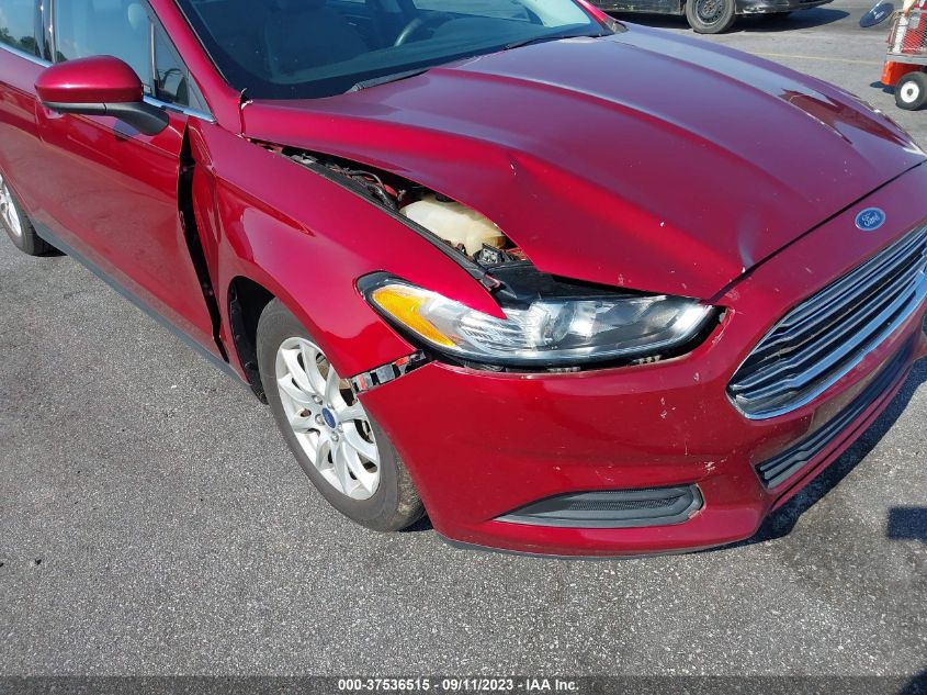 2015 FORD FUSION S - 3FA6P0G74FR218854