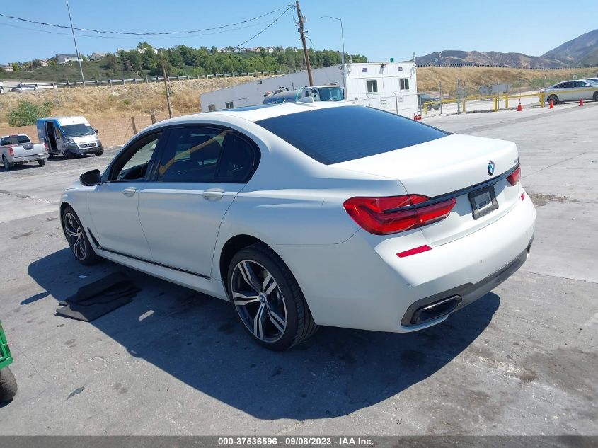 2018 BMW 7 SERIES 740I - WBA7E2C51JG742917