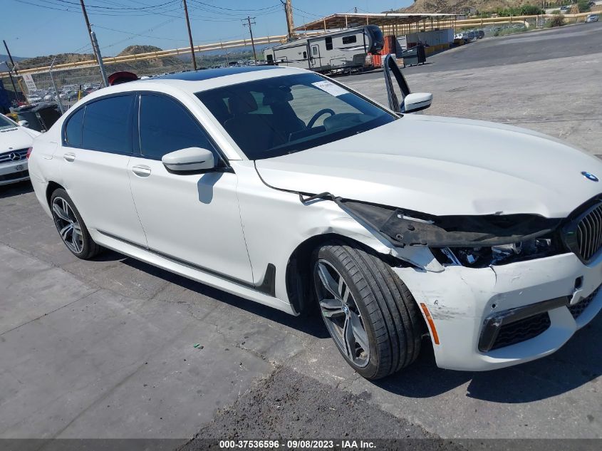 2018 BMW 7 SERIES 740I - WBA7E2C51JG742917