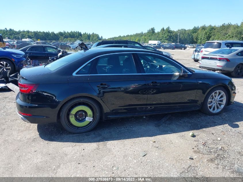 2019 AUDI A4 PREMIUM - WAUDNAF44KN001917