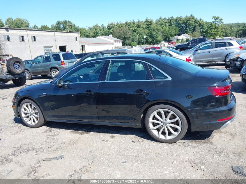 2019 AUDI A4 PREMIUM - WAUDNAF44KN001917