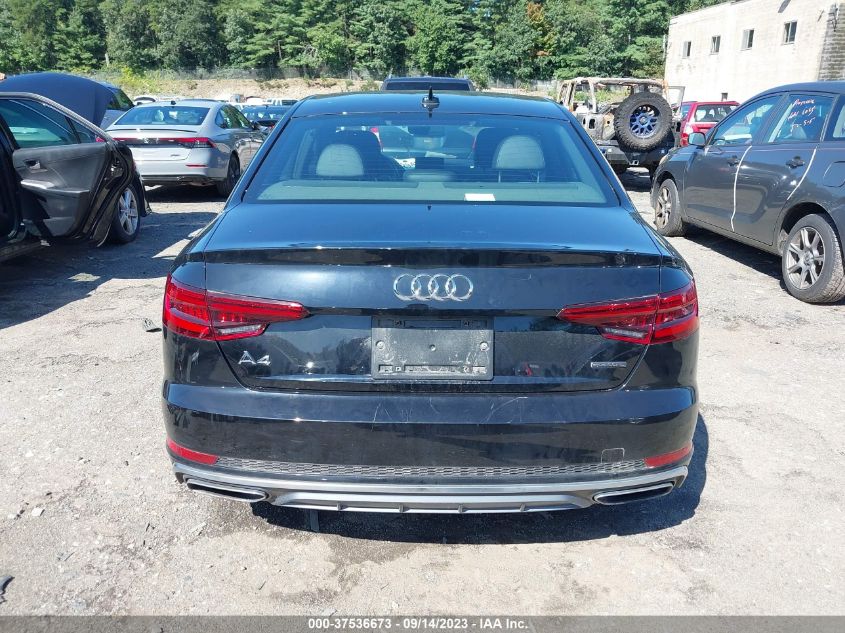 2019 AUDI A4 PREMIUM - WAUDNAF44KN001917