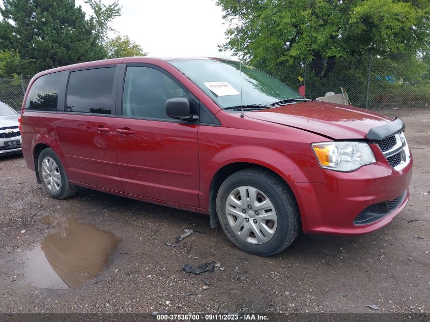 2016 DODGE GRAND CARAVAN SE - 2C4RDGBG2GR267199