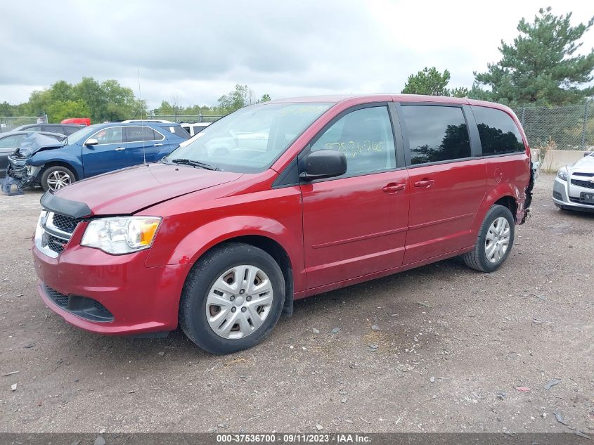 2016 DODGE GRAND CARAVAN SE - 2C4RDGBG2GR267199