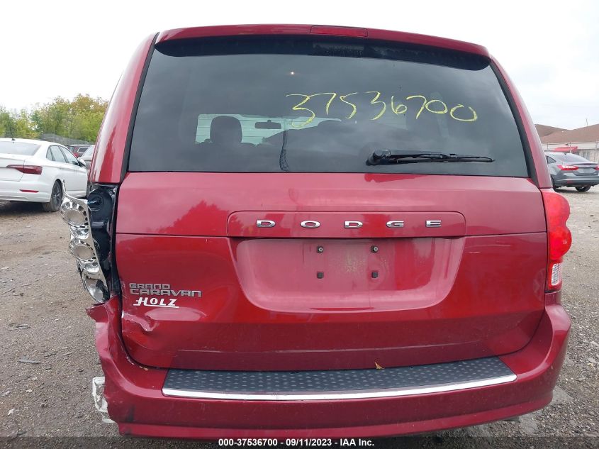 2016 DODGE GRAND CARAVAN SE - 2C4RDGBG2GR267199