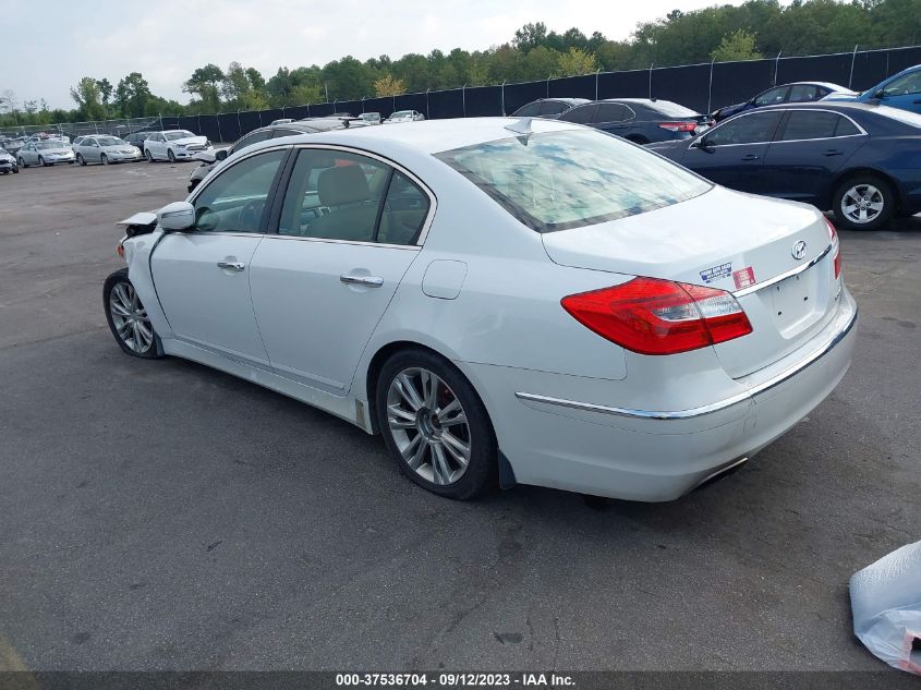 2013 HYUNDAI GENESIS 3.8L - KMHGC4DD1DU228030