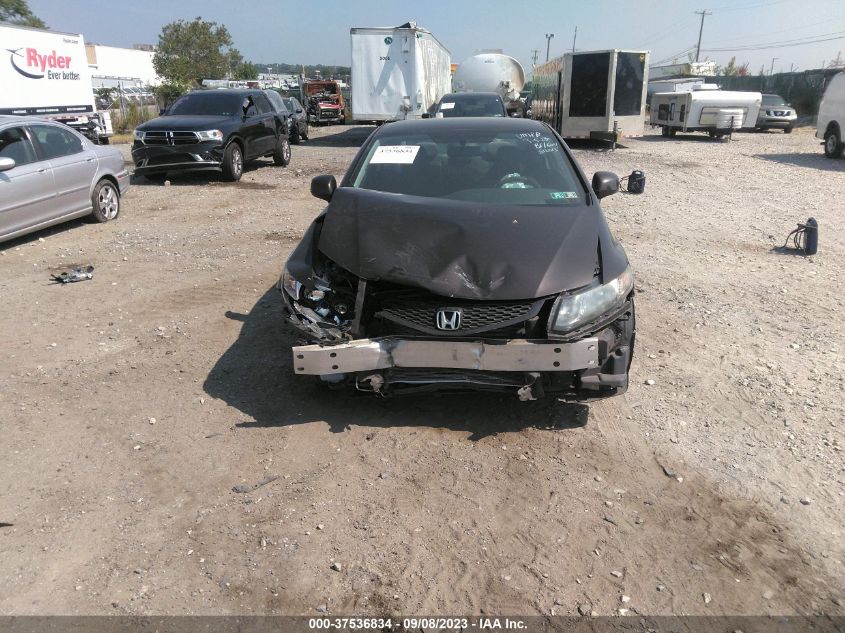 2013 HONDA CIVIC CPE LX 2HGFG3B5XDH512013
