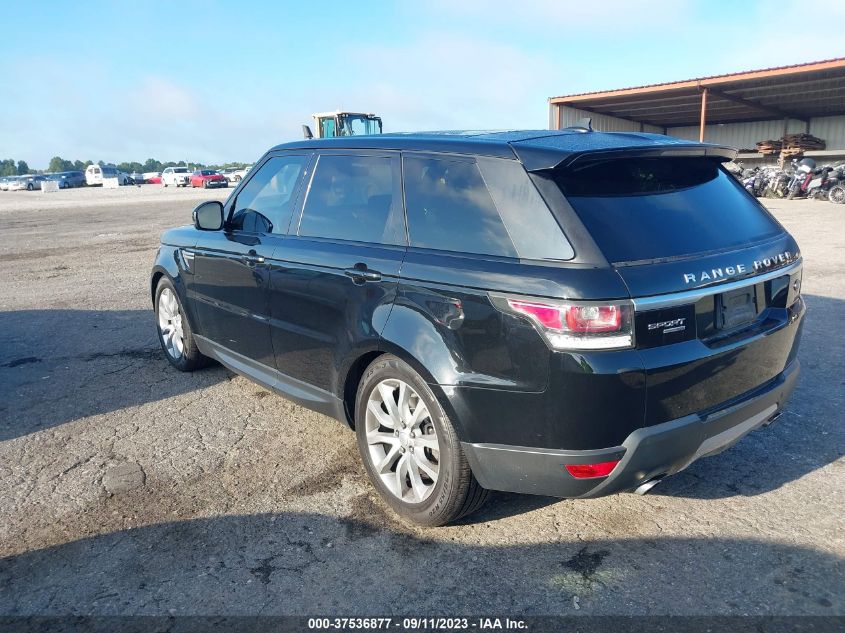 2016 LAND ROVER RANGE ROVER SPORT V6 HSE - SALWR2VFXGA647978
