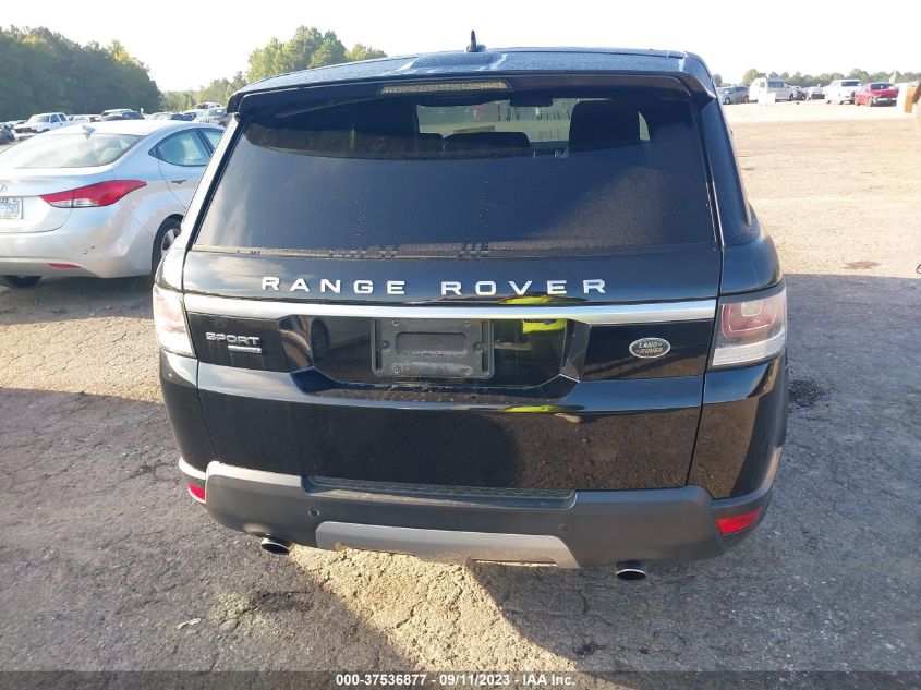 2016 LAND ROVER RANGE ROVER SPORT V6 HSE - SALWR2VFXGA647978