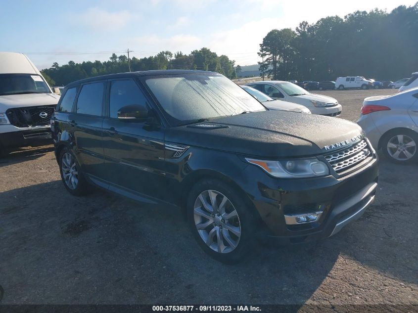 2016 LAND ROVER RANGE ROVER SPORT V6 HSE - SALWR2VFXGA647978