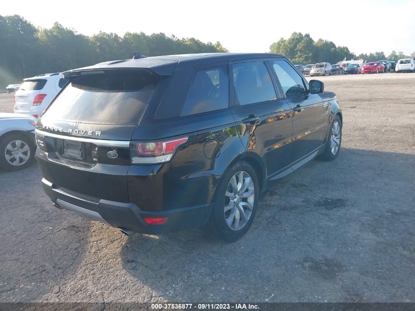 2016 LAND ROVER RANGE ROVER SPORT V6 HSE - SALWR2VFXGA647978