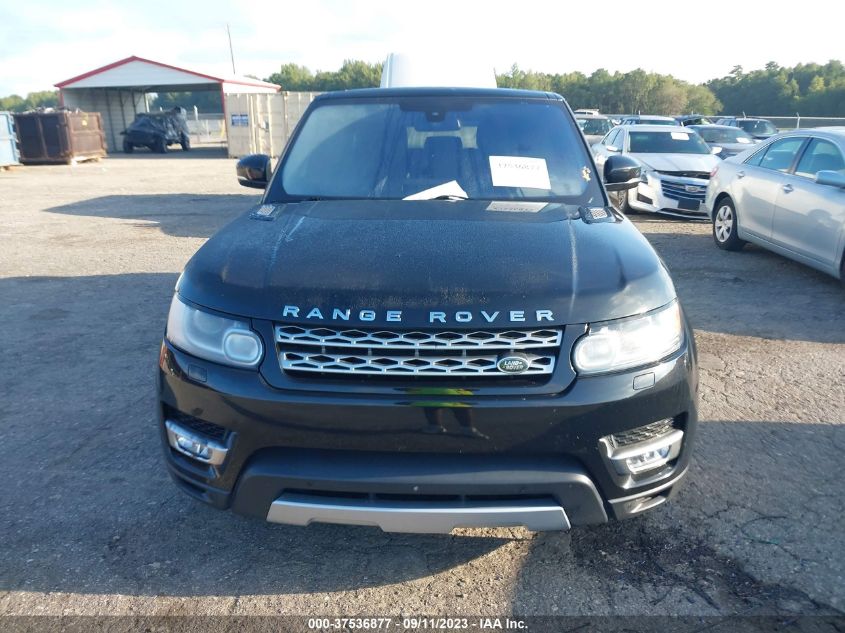 2016 LAND ROVER RANGE ROVER SPORT V6 HSE - SALWR2VFXGA647978