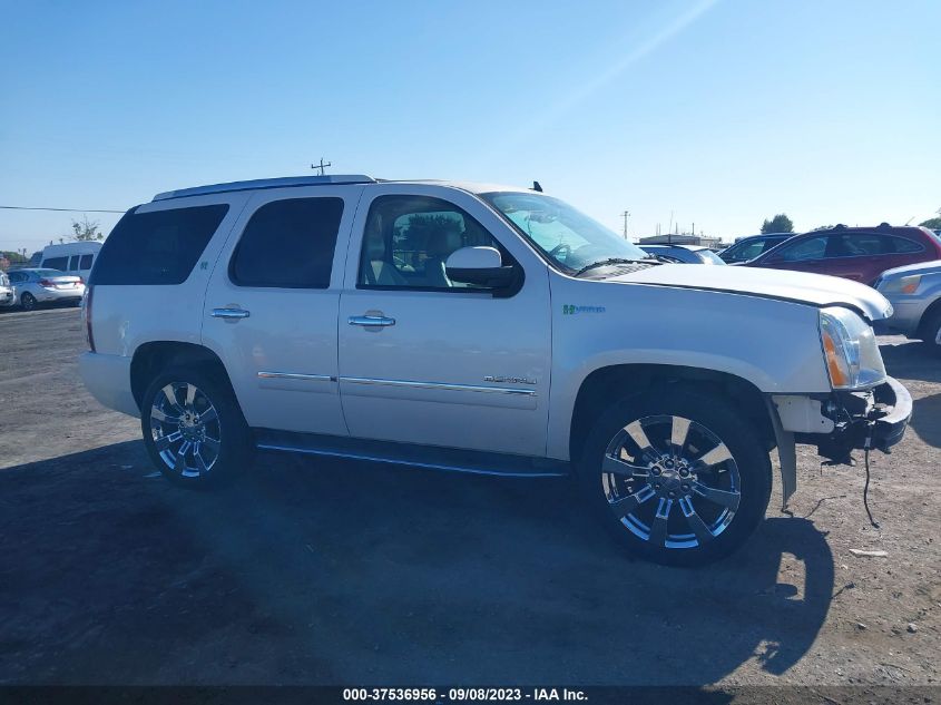 2013 GMC YUKON HYBRID DENALI - 1GKS2GEJ3DR297171