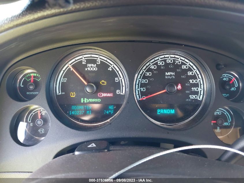 2013 GMC YUKON HYBRID DENALI - 1GKS2GEJ3DR297171