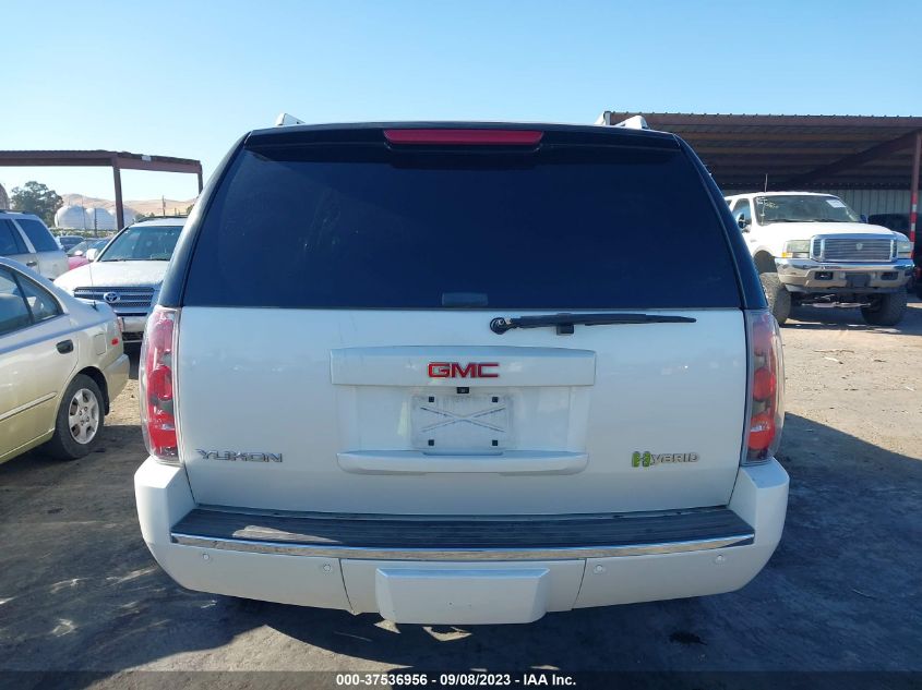 2013 GMC YUKON HYBRID DENALI - 1GKS2GEJ3DR297171