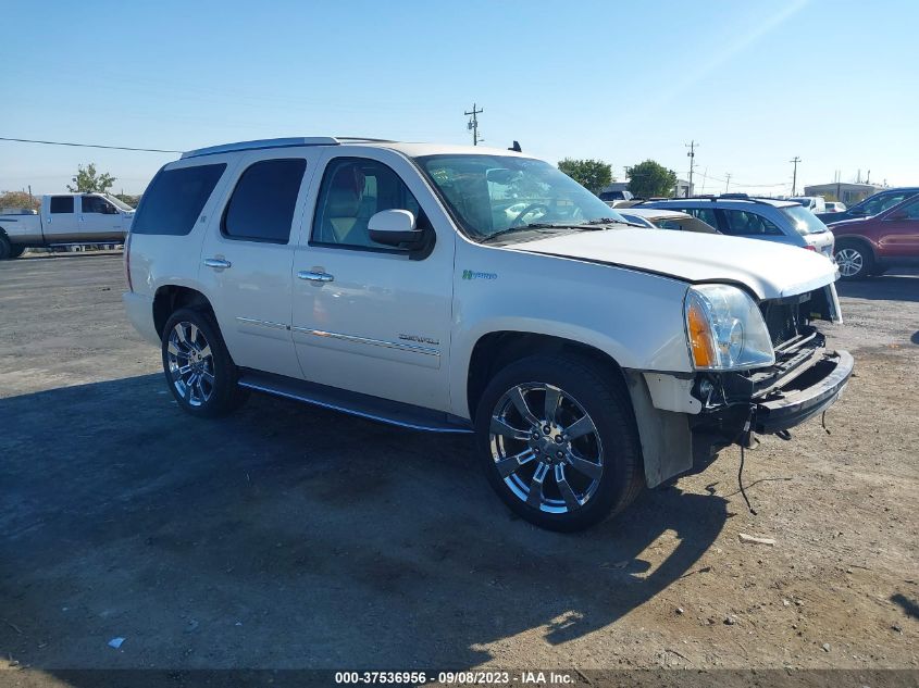 2013 GMC YUKON HYBRID DENALI - 1GKS2GEJ3DR297171