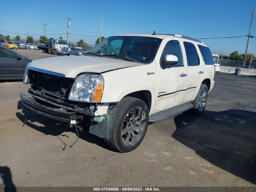 2013 GMC YUKON HYBRID DENALI - 1GKS2GEJ3DR297171