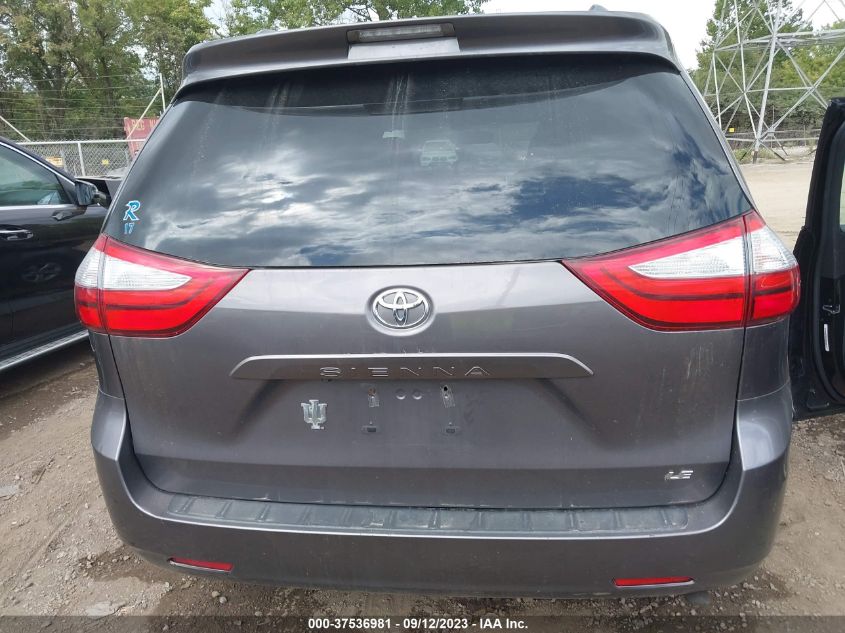2015 TOYOTA SIENNA LE - 5TDKK3DC7FS583696
