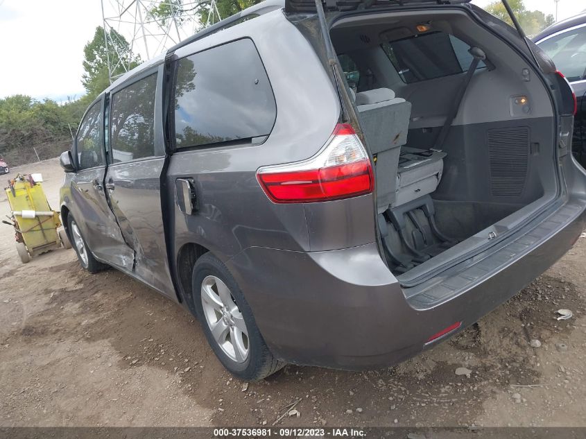 2015 TOYOTA SIENNA LE - 5TDKK3DC7FS583696