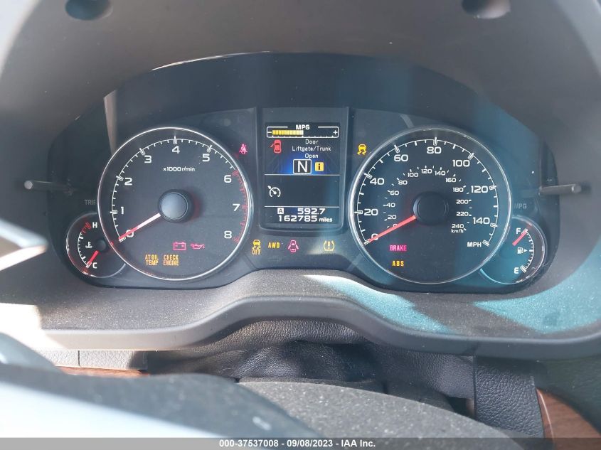 2013 SUBARU OUTBACK 2.5I LIMITED - 4S4BRBKC6D3219899