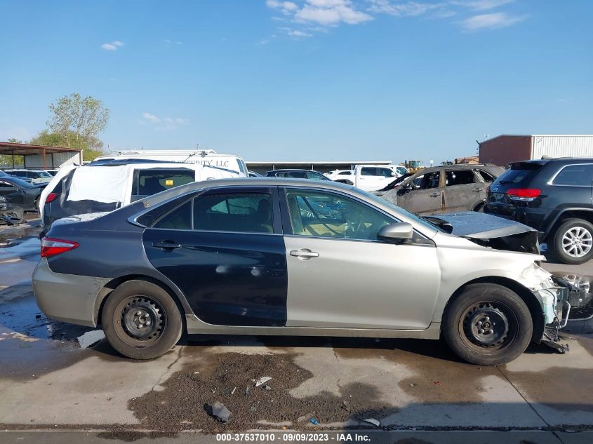 2015 TOYOTA CAMRY XLE - 4T4BF1FK4FR498907