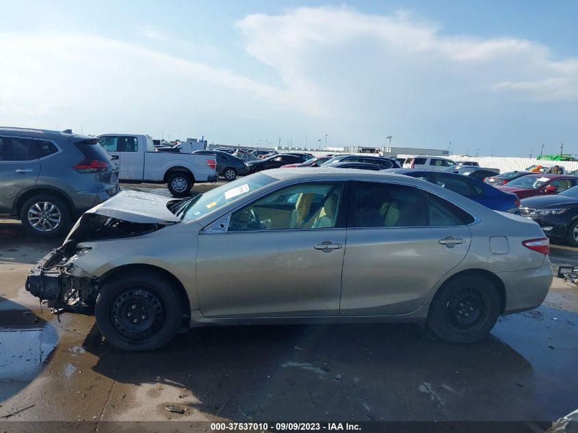 2015 TOYOTA CAMRY XLE - 4T4BF1FK4FR498907