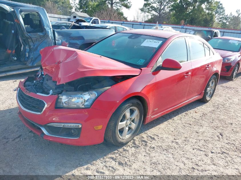 2015 CHEVROLET CRUZE LT - 1G1PC5SB1F7252222
