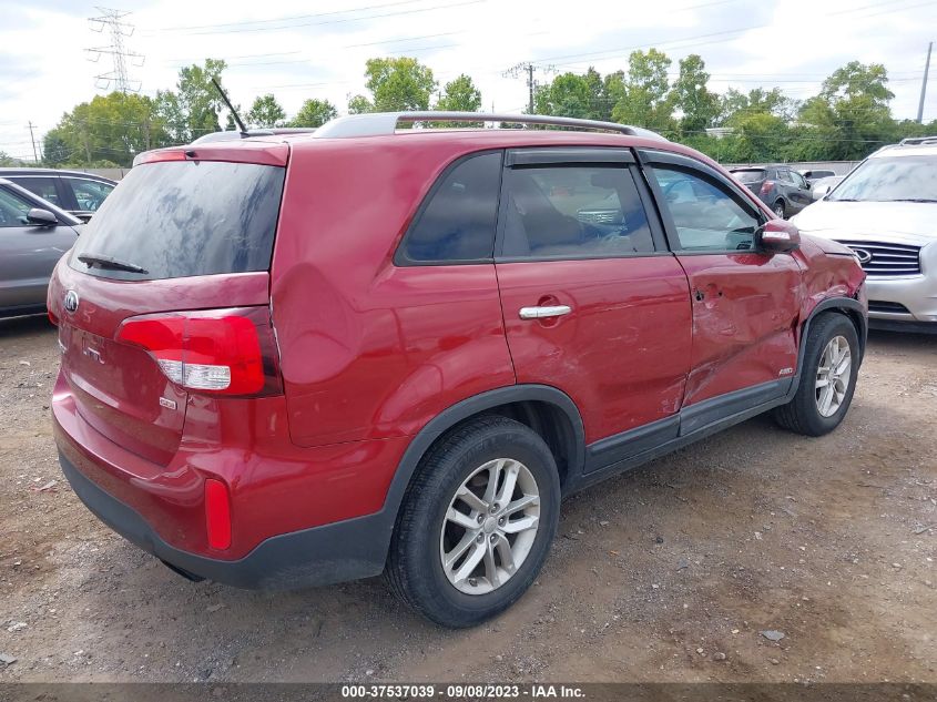 2014 KIA SORENTO LX - 5XYKTCA64EG544152