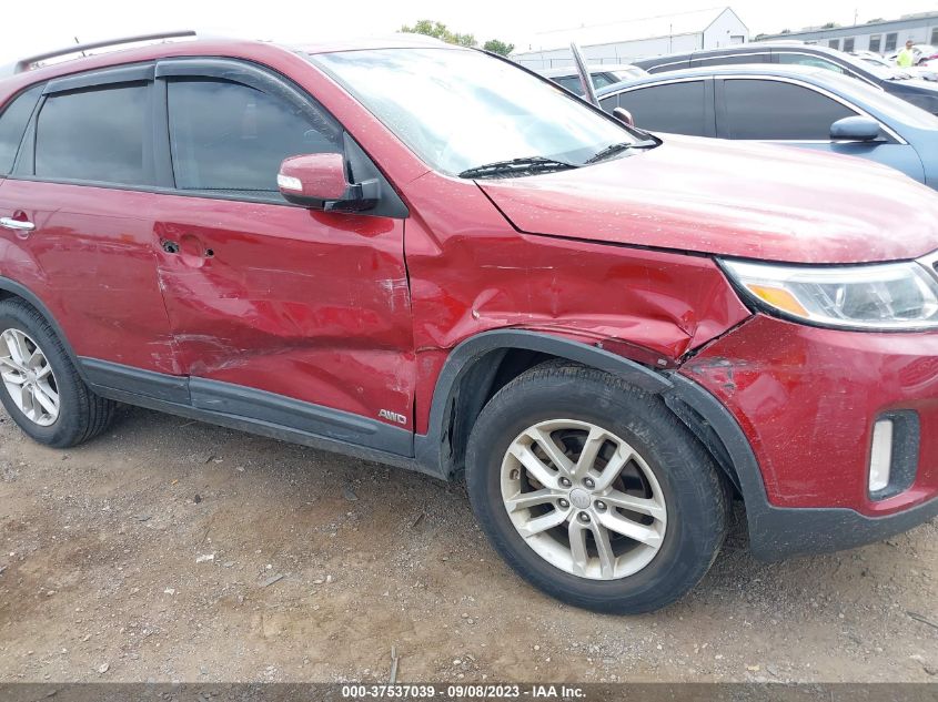 2014 KIA SORENTO LX - 5XYKTCA64EG544152