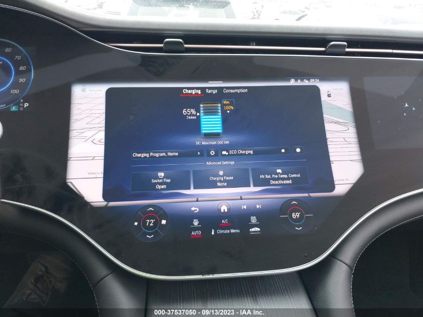 2022 MERCEDES-BENZ EQS EQS 580 - W1KCG4EB0NA019181