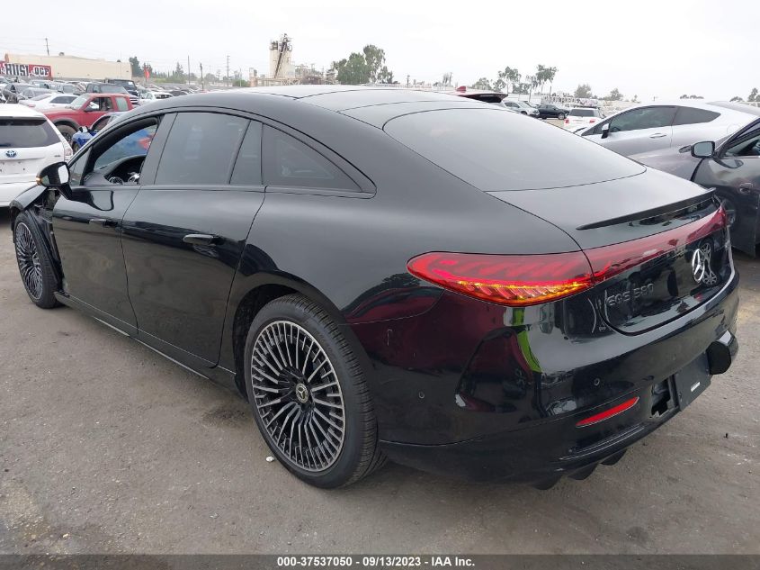 2022 MERCEDES-BENZ EQS EQS 580 - W1KCG4EB0NA019181