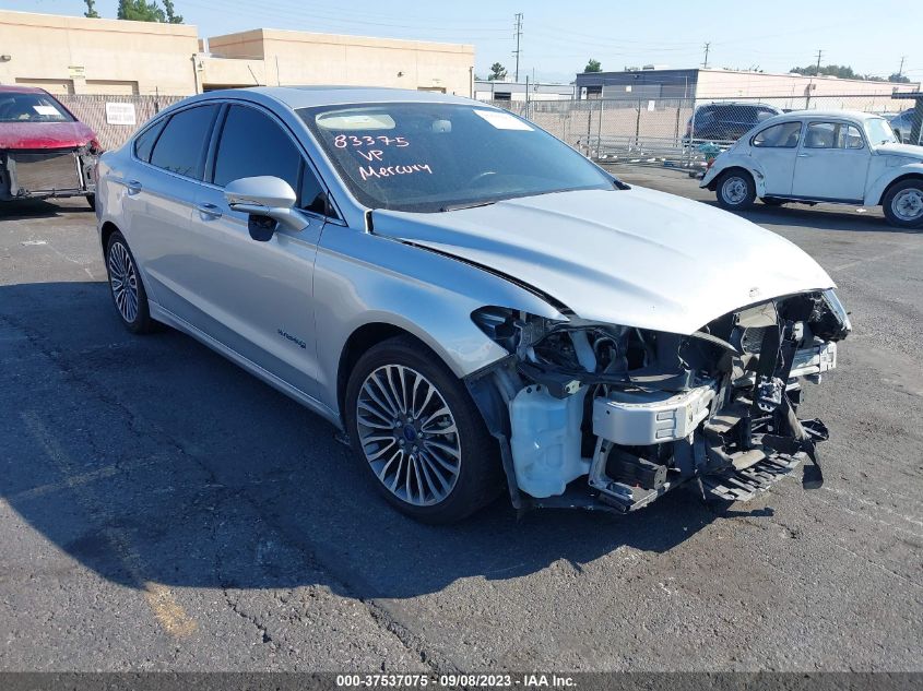 3FA6P0RU8HR312905 FORD FUSION HYBRID 2017