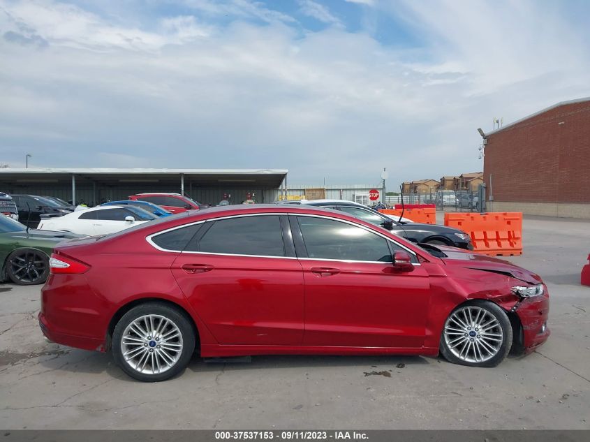 2016 FORD FUSION SE - 3FA6P0HD8GR267626