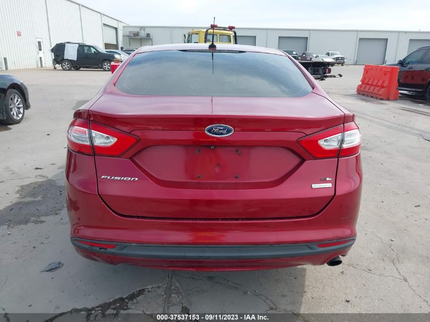 2016 FORD FUSION SE - 3FA6P0HD8GR267626