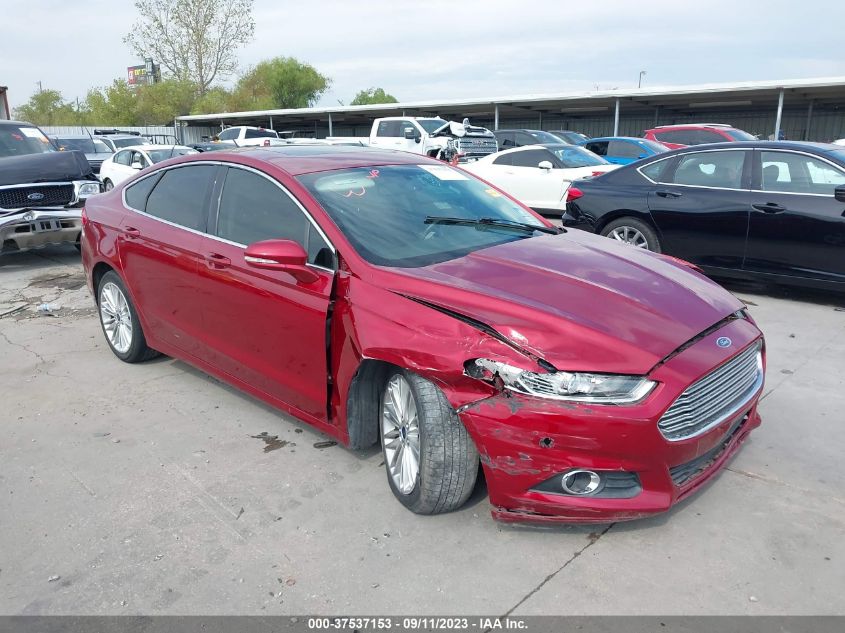 2016 FORD FUSION SE - 3FA6P0HD8GR267626