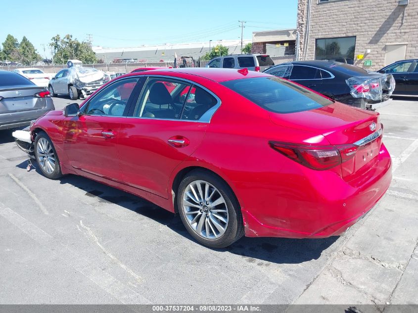 JN1EV7BPXMM700975 Infiniti Q50 3.0T LUXE 3