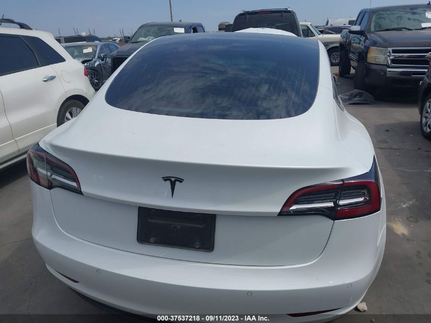 2020 TESLA MODEL 3 STANDARD RANGE - 5YJ3E1EA6LF744892