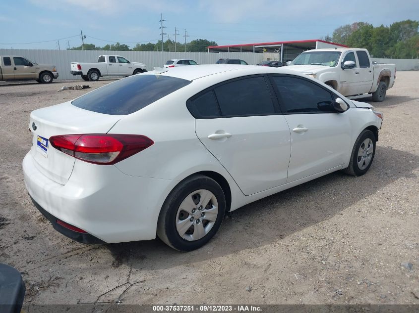 2017 KIA FORTE LX - 3KPFK4A79HE045691