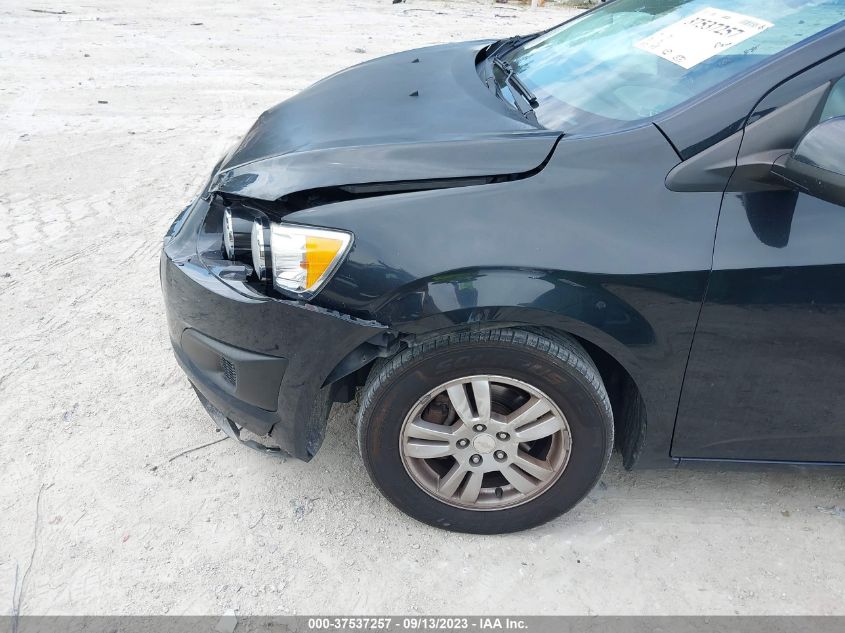 2013 CHEVROLET SONIC LT - 1G1JC5SG9D4189161