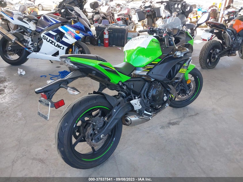 VIN JKAEXEK13JDA26877 2018 KAWASAKI EX650 F