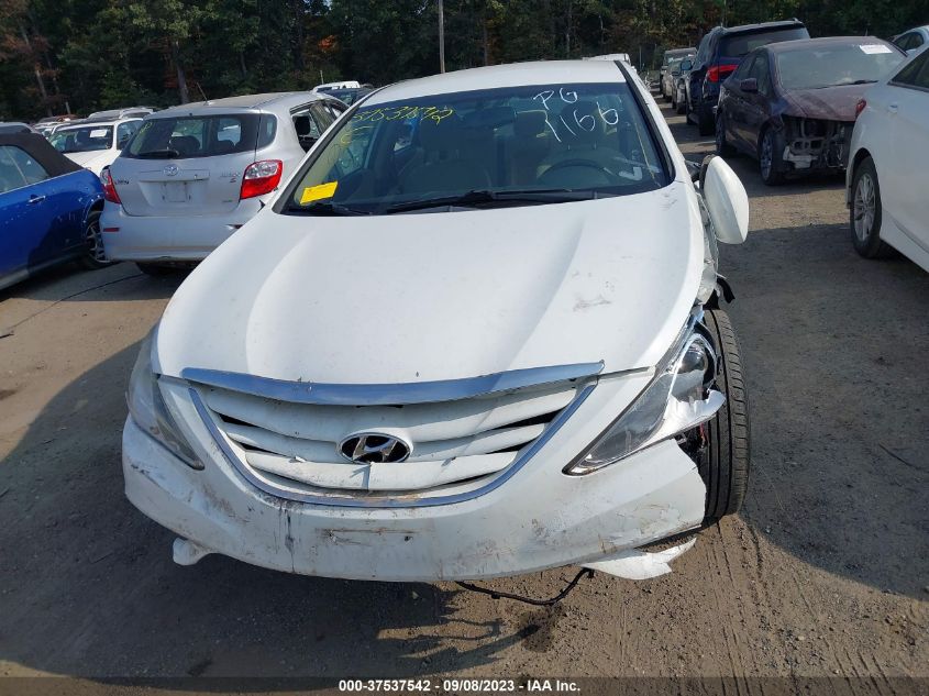 2013 HYUNDAI SONATA GLS PZEV - 5NPEB4AC9DH721166